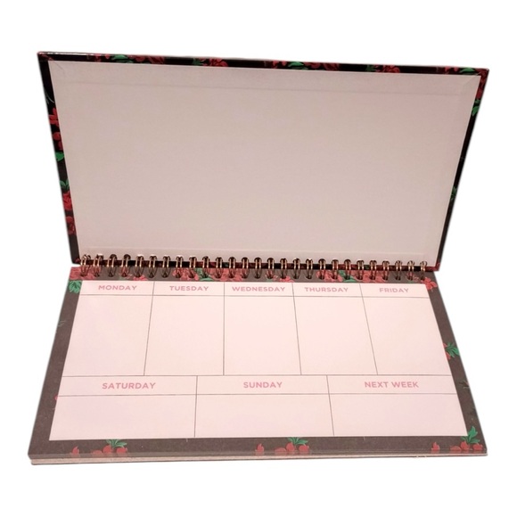 2025 Good Vibes Only Spiral Bound WEEKLY Undated Planner  NWT - Picture 2 of 4